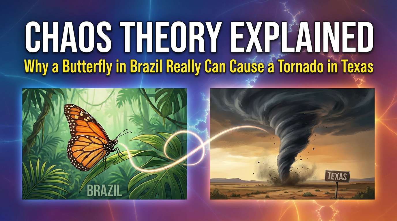 Chaos Theory Explained: Why a Butterfly in Brazil Really Can Cause a Tornado in Texas