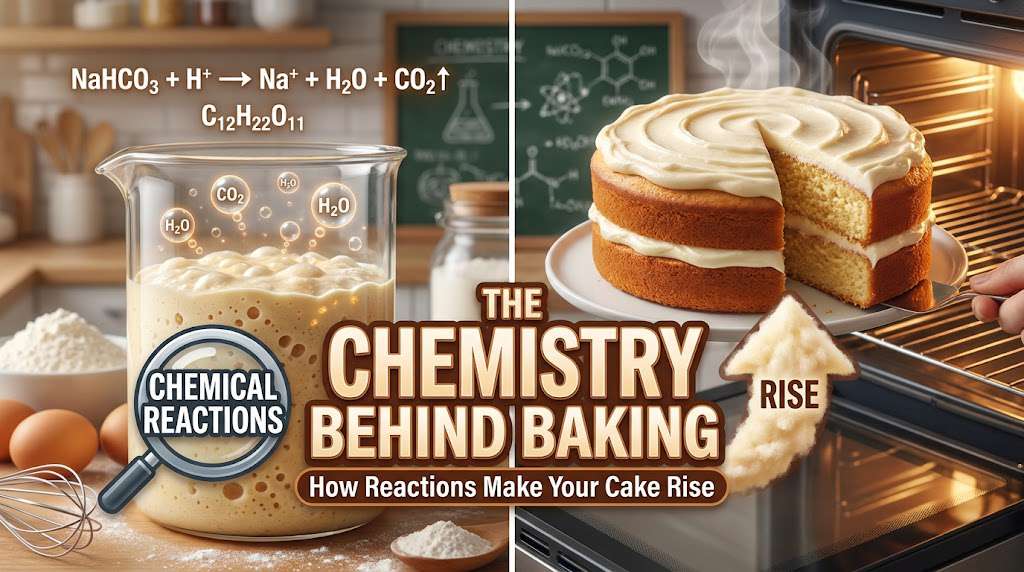 The Chemistry Behind Baking: How Reactions Make Your Cake Rise