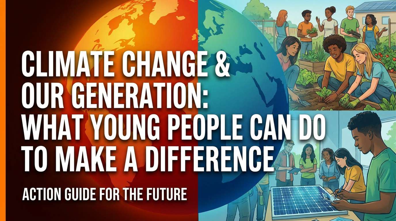 Climate Change and Our Generation: What Young People Can Do to Make a Difference