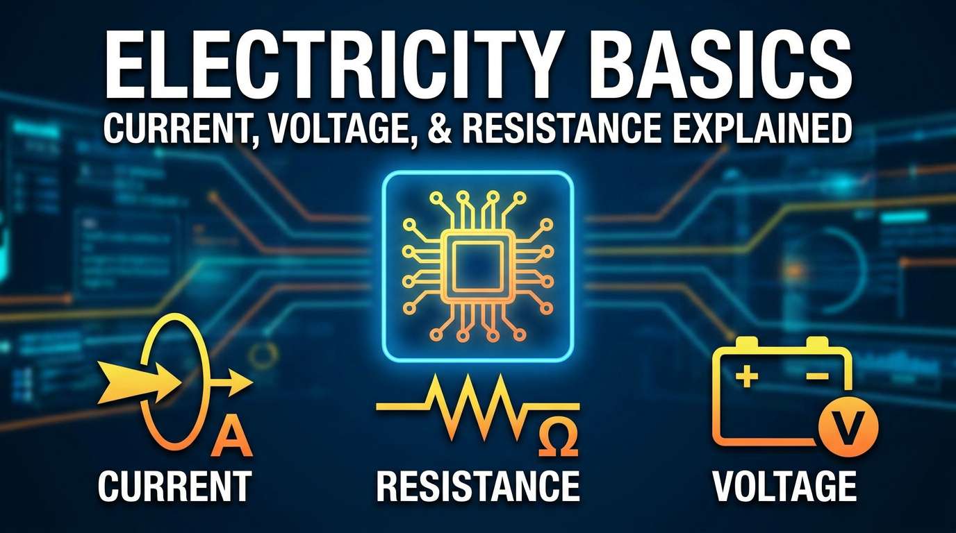 Electricity Basics: Current, Voltage, and Resistance Explained