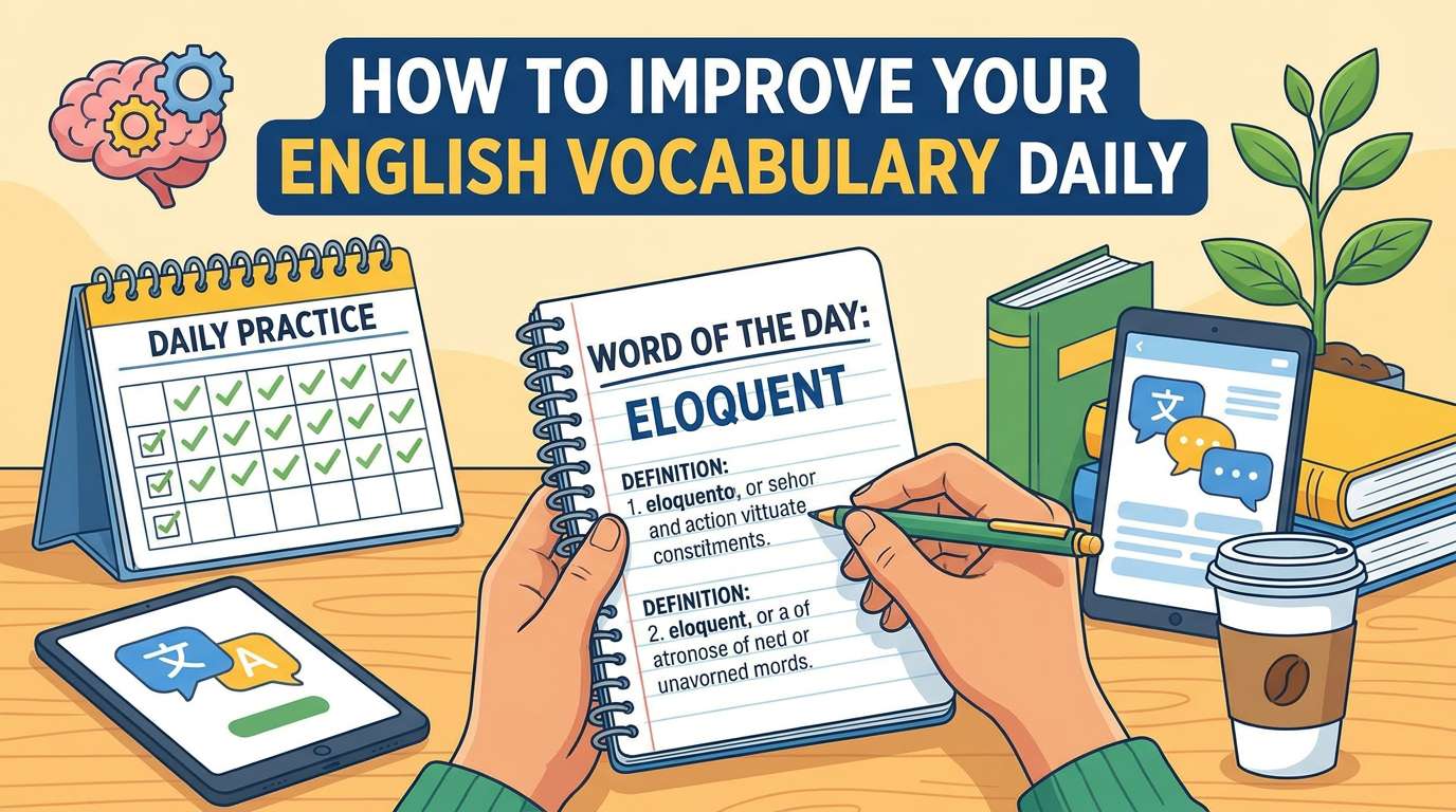 How to Improve Your English Vocabulary Daily