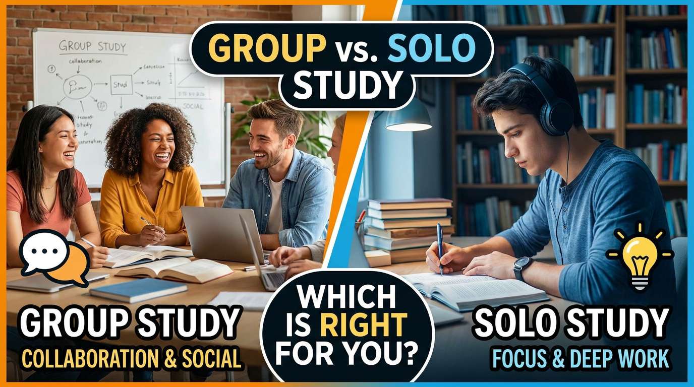 Group Study vs. Solo Study: Which Is Right for You?