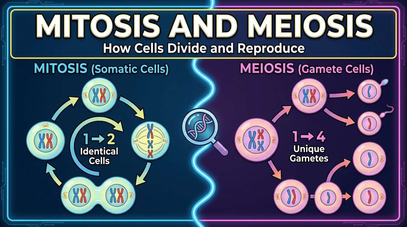 Mitosis and Meiosis: How Cells Divide and Reproduce