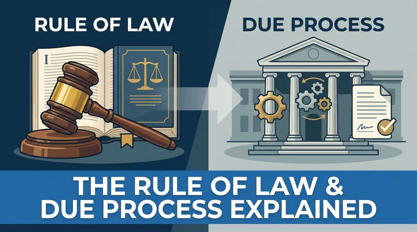 The Rule of Law and Due Process Explained