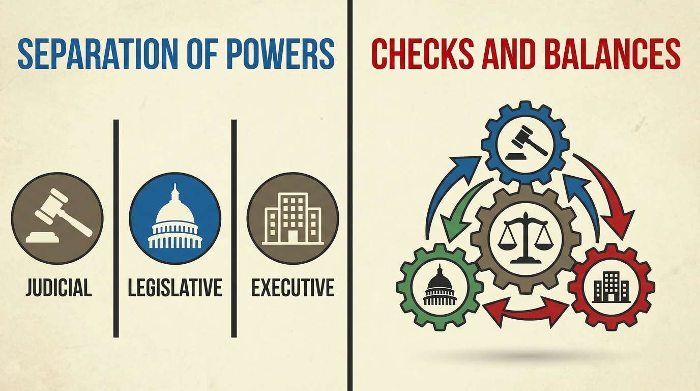 Separation of Powers and Checks and Balances