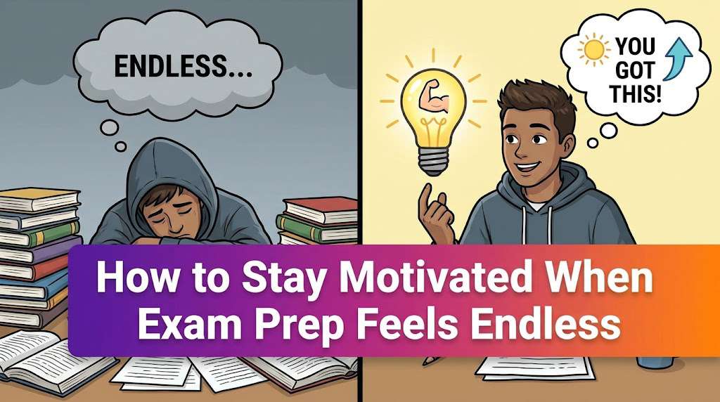 How to Stay Motivated When Exam Preparation Feels Endless